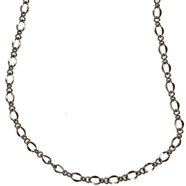 Gunmetal Plate 2.3MM Figure 8 Chain