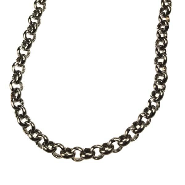 Gunmetal Plate 3.5MM Rolo Chain