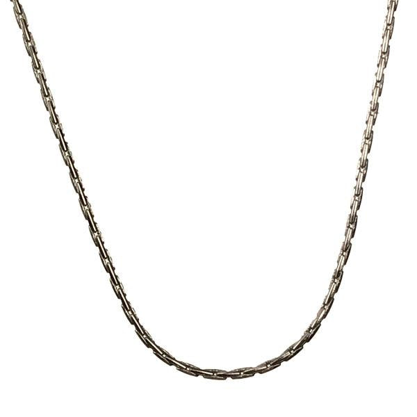 Gunmetal Plate .7MM Chain for Bead Stringing