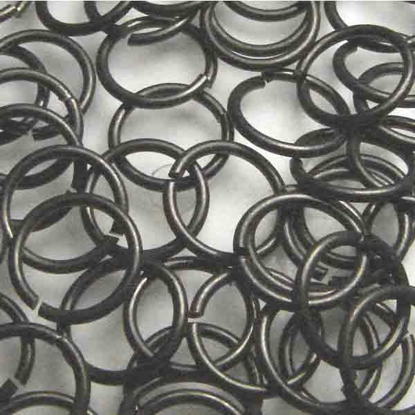 Gunmetal Round 9.2MM 19 gauge Jump Ring