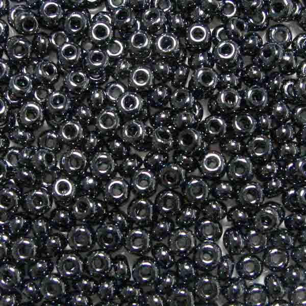 Hematite 6/0 Seed Bead