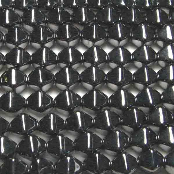 Hematite 6MM Square Bicone