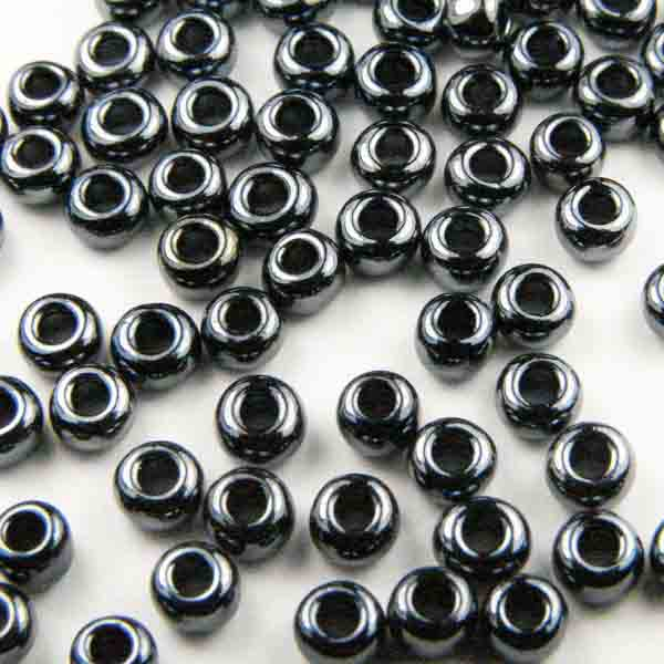 Hematite 8/0 Seed Bead