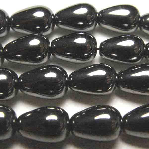 Hematite 8x6MM Tear