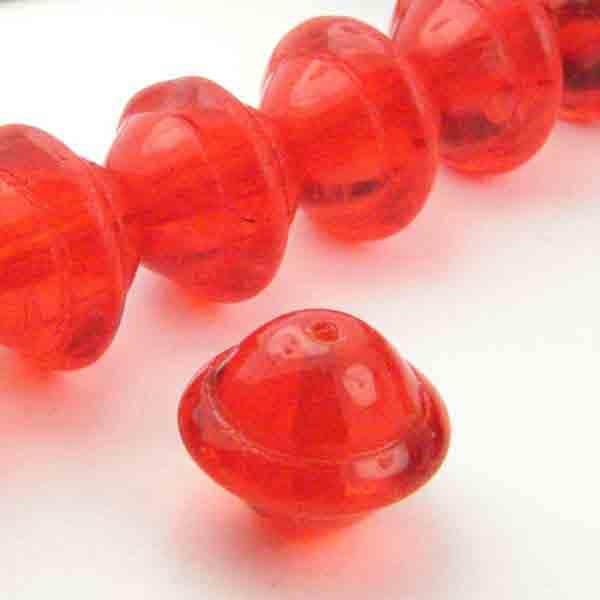 Hyacinth Saturn Rondelle 9x12M