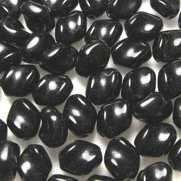 Jet 10X8MM Twisted Oval