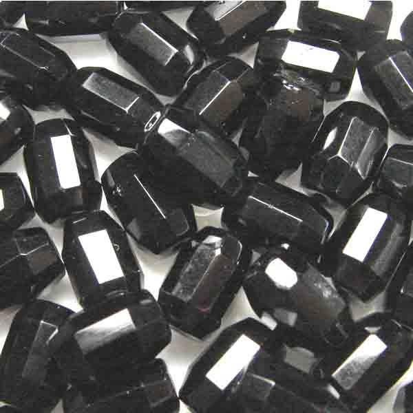Jet 10x6MM Faceted Barrel Cylinder