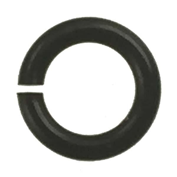 Jet 18 gauge 6.5MM OD Open Anodized Aluminum Jump Ring