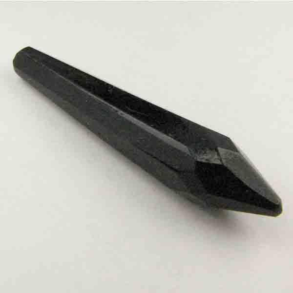 Jet 28X6 Faceted Half Drill Tear