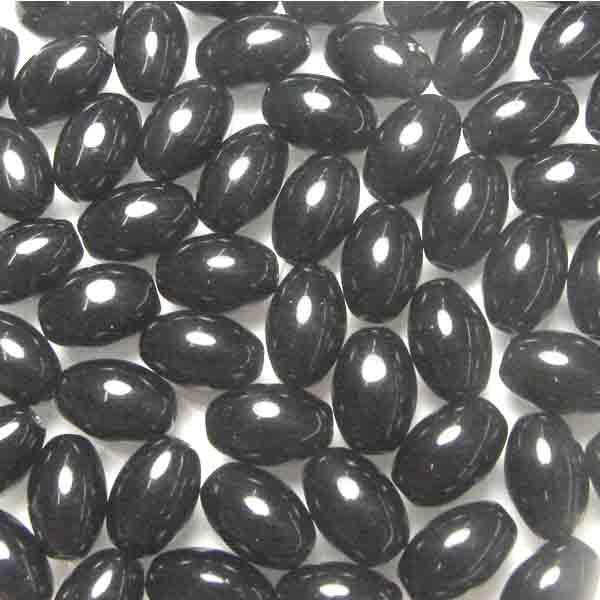 Jet 9x6MM Smooth Oval