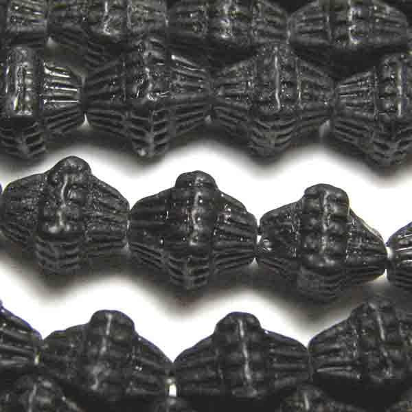 Jet Matte 7X5MM Square Bicone