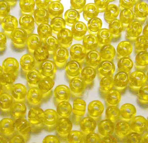 Jonquil Yellow 6/0 Seed Bead