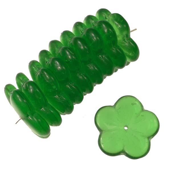 Kelly Green 20MM Flower Blossom