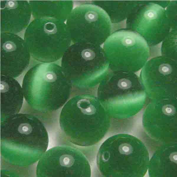 Kelly Green 6MM Cat Eye Ball