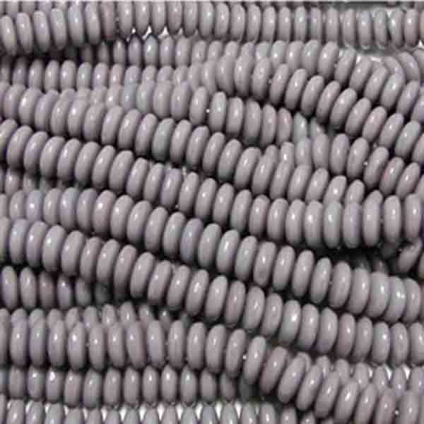 Lavender 6x3MM Belly Rondelle