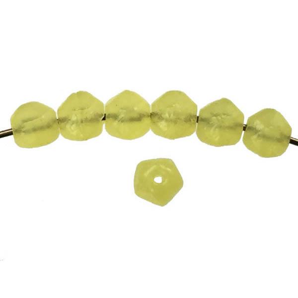 Lemon Opal Vintage 4MM English Cut Ball
