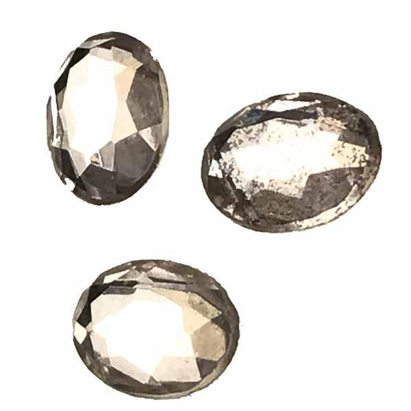 Light Alexandrite 7X5MM Mirrored Oval Cabochon