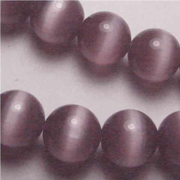 Light Amethyst 4MM Cat Eye Ball