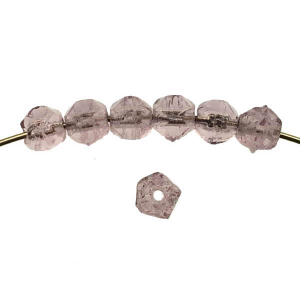 Light Amethyst Vintage 4MM English Cut Ball