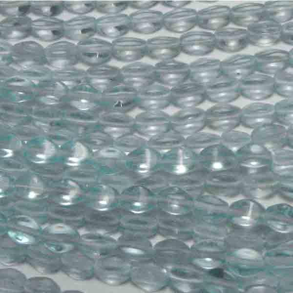 Light Aqua 5MM Pinched Oval