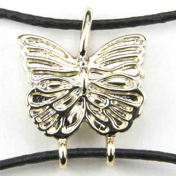 Light Gold 16MM Butterfly Connector