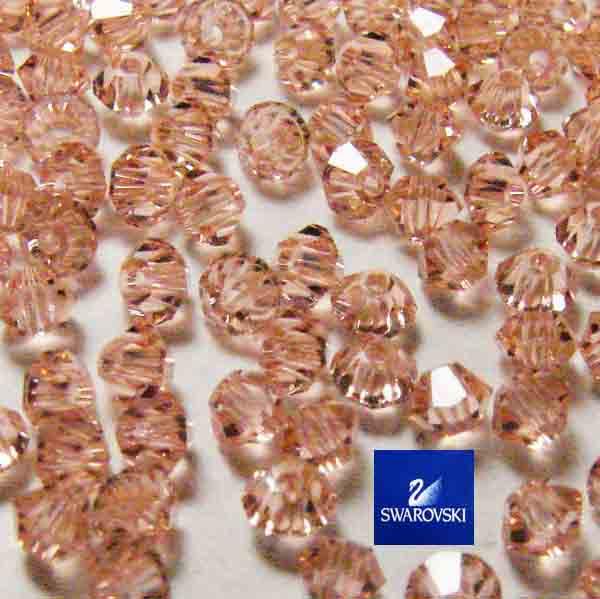 Light Peach 3MM Swarovski Bicone Art. 5328