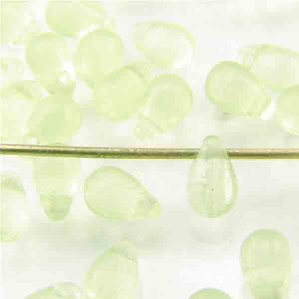 Light Peridot 5X3MM Tear