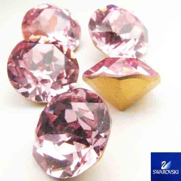 Light Rose SS 48 (11MM) Vintage Swarovski Pointback Rhinestone