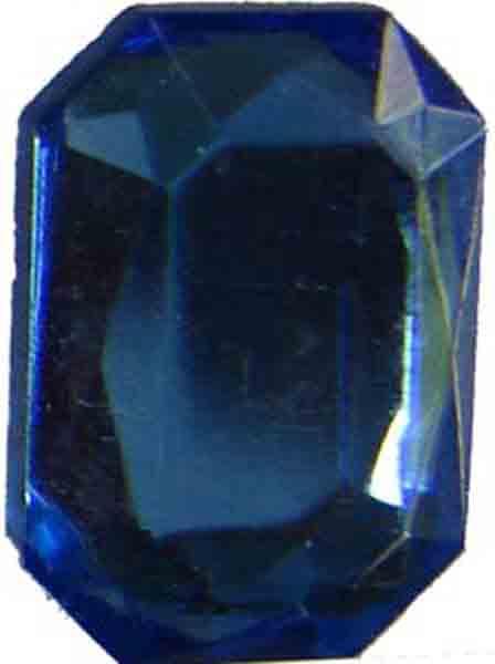 Light Sapphire 14X10 Flatback Faceted
