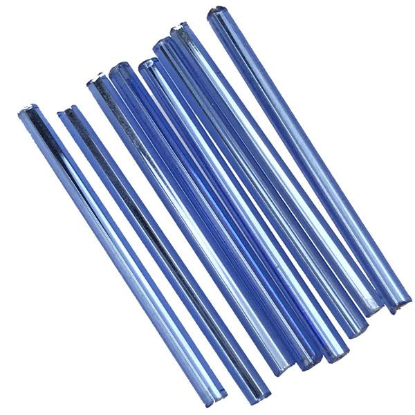 Light Sapphire Silver Lined 35MM Bugle