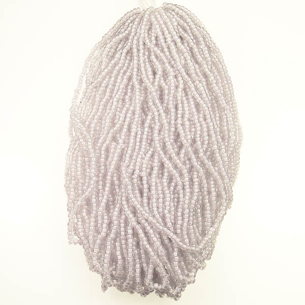 Lilac Lined Crystal 10/0 Seed Bead