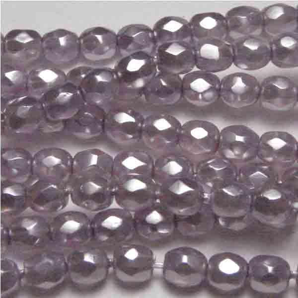 Lilac Pearl 4MM Fire Polish Ball
