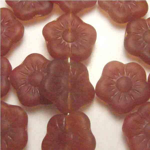 Madiera Topaz 15MM Linsin Flower