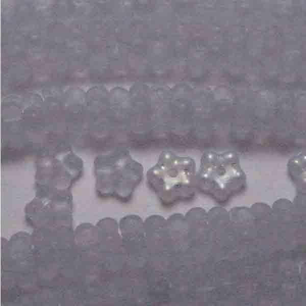 Matte Alexandrite AB 4x7MM Flower Blossom