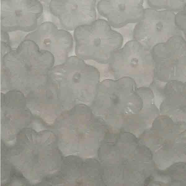 Matte Crystal 10MM Flower