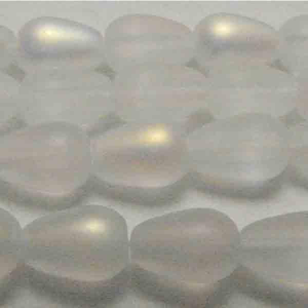 Matte Crystal AB 8x6MM Tear
