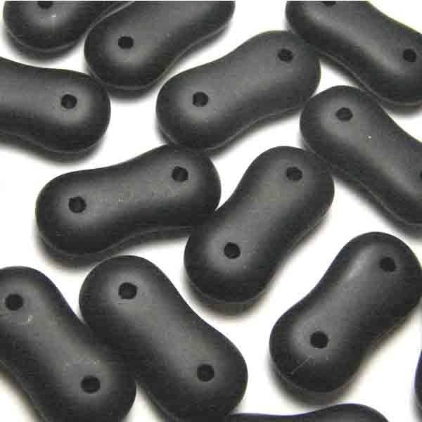 Matte Jet 16MM 2 Hole Spacer
