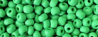 Matte Medium Green 6/0 Seed Bead