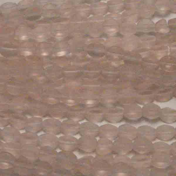 Matte Roseline 5MM Pinched Oval