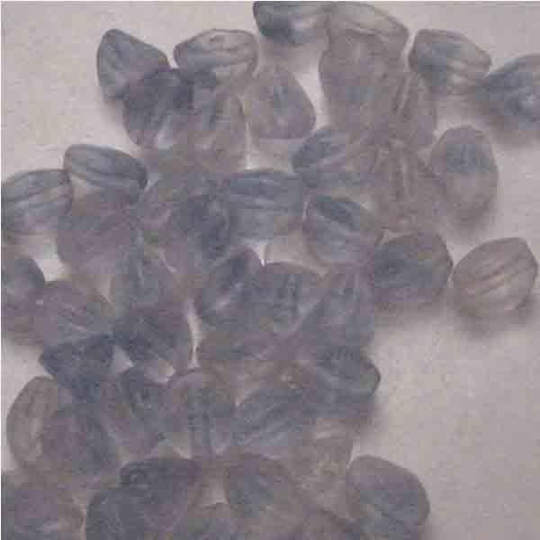 Matte Roseline With Light Sapphire 5MM Pinched Ovaled Oval