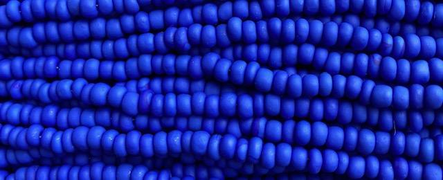 Matte Royal Blue 6/0 Seed Bead