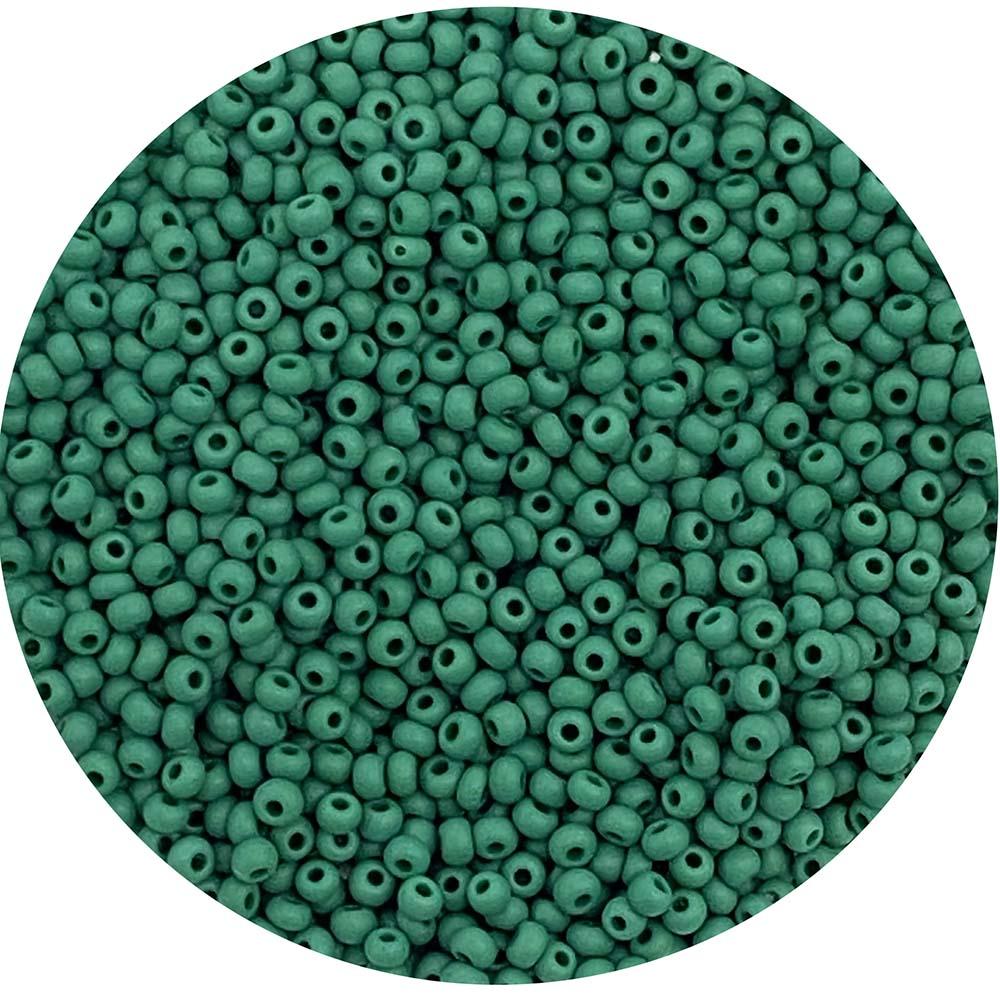 Matte Teal 11/0 Seed Bead
