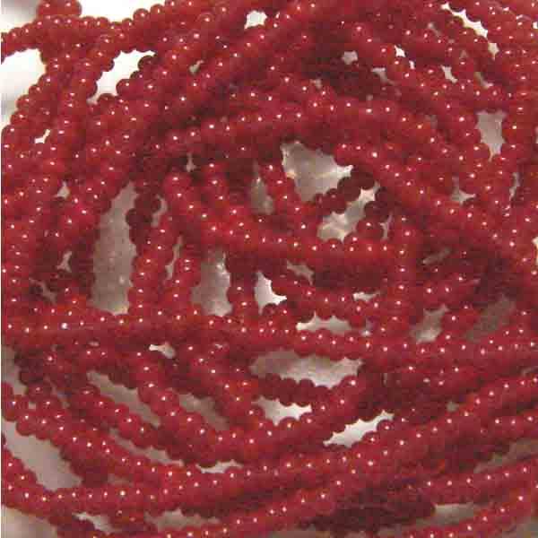 Medium/Dark Red 18/0 Micro Seed Bead