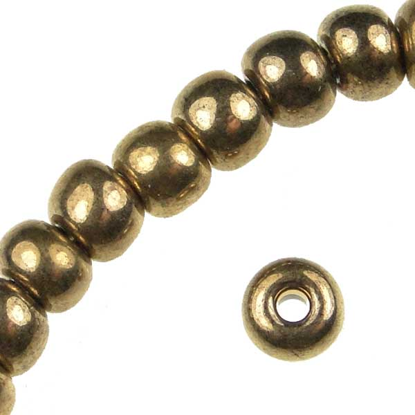 Metallic Bronze 6/0 Seed Bead
