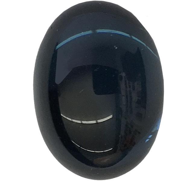 Montana Blue 25x18MM Foiled Back Cabochon