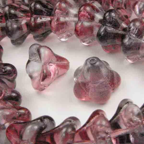 Montana With Rose  2 tone 10x12MM Bell Flower