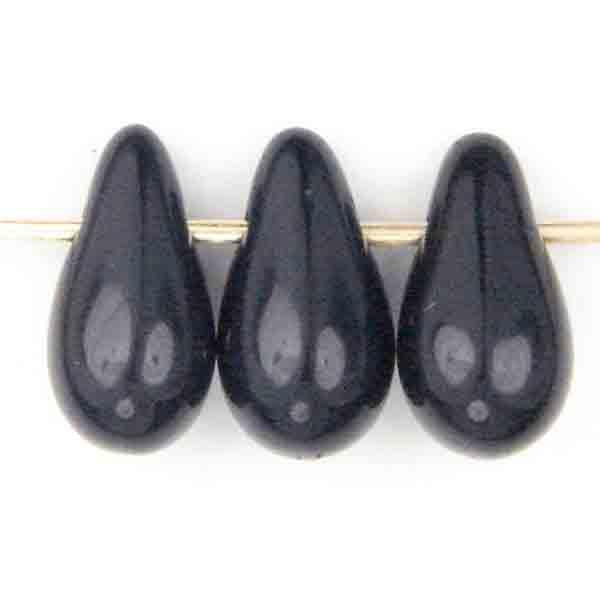 Navy Blue 10x6MM Tear