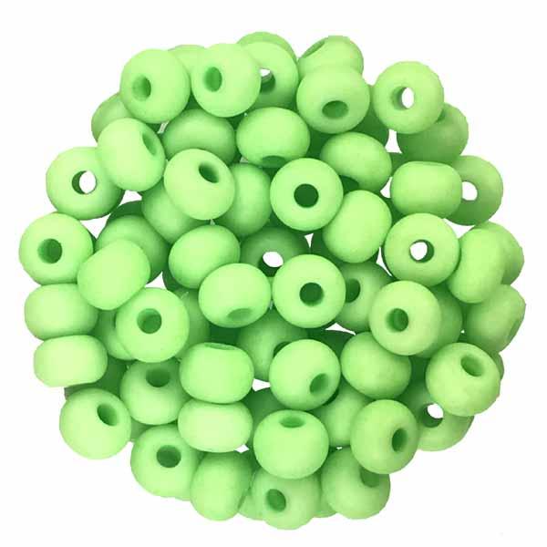 Neon Green 6/0 Seed Bead