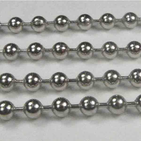 Nickel Silver 4MM Ball Chain