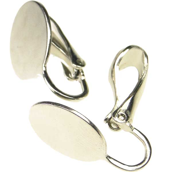 Nickel Silver Ear Clip with 13mm Pad